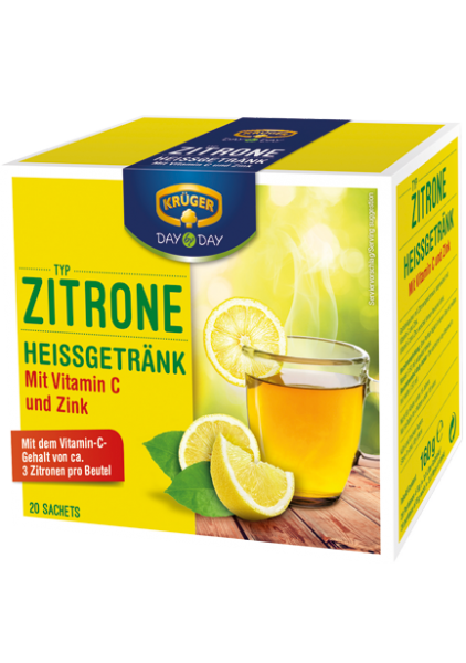 Citroendrank Vitamine C+Zink