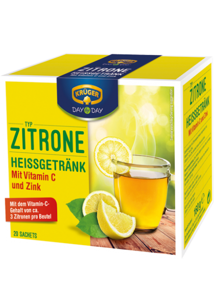 Day By Day Zitrone Hot Drink With Vit. C + Zink (20233)