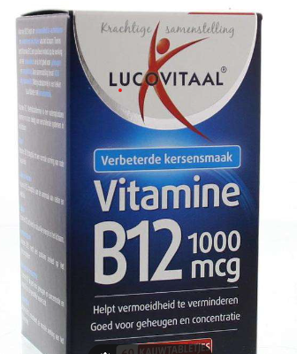 Lucovitaal Vitamine B12 1000Mcg 60 Tabletten