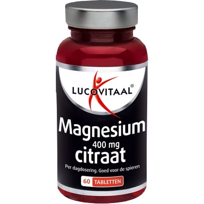 Lucovitaal Magnesium Citraat 400Mg 60 Tabletten