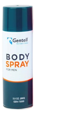 Gentell Body Spray For Men 3.5 Oz