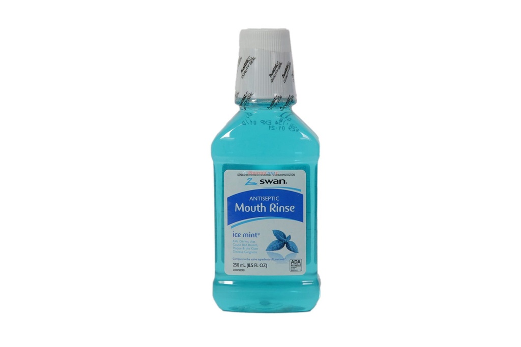 Swan Antiseptic Mouth Rinse Blue Mint 250Ml