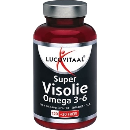 Lucovitaal Visolie Super Omega 3-6 150 Caps