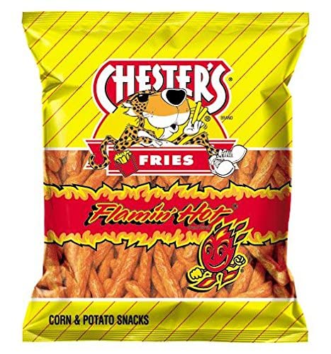 Frito Lay Chesters Hot Fries 18/6 Oz