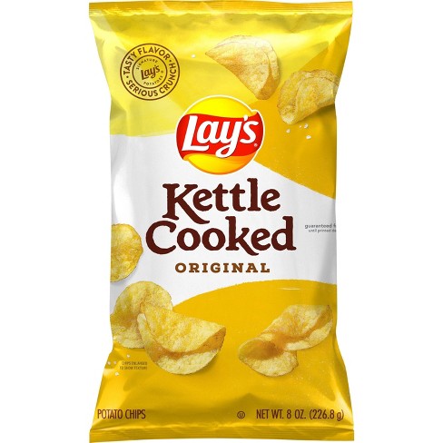 Lays Kettle Cooking & Original 18/6.5 Oz