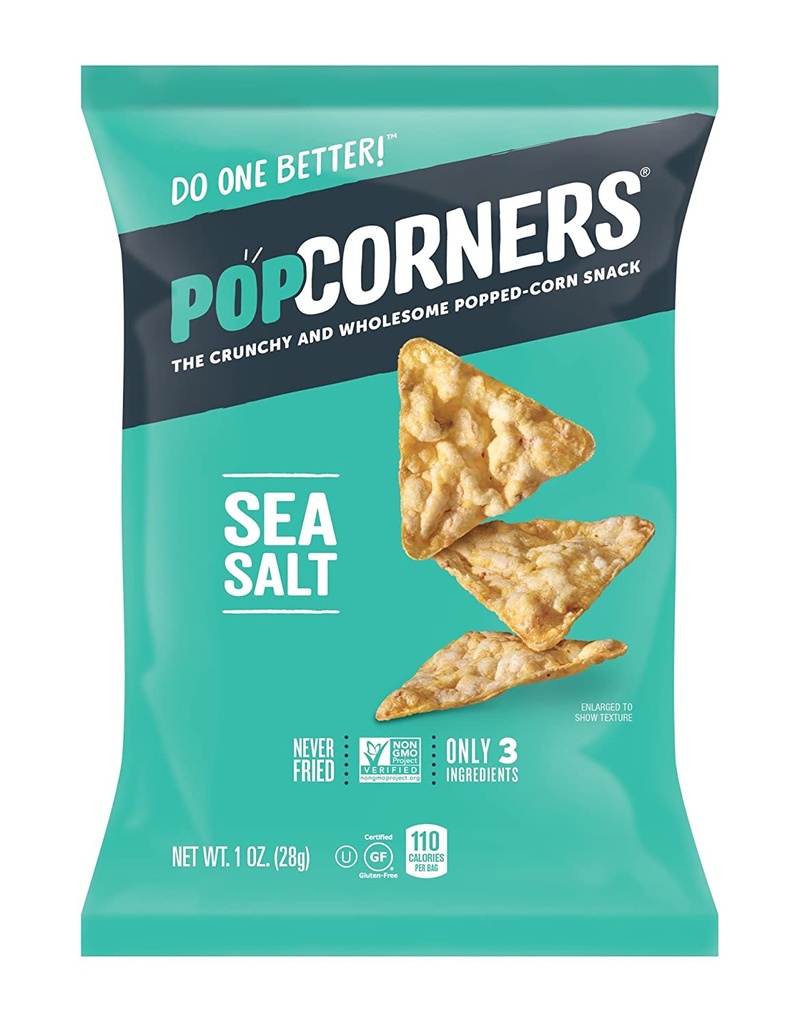 Popcorners Sea Salt 40/1 Oz