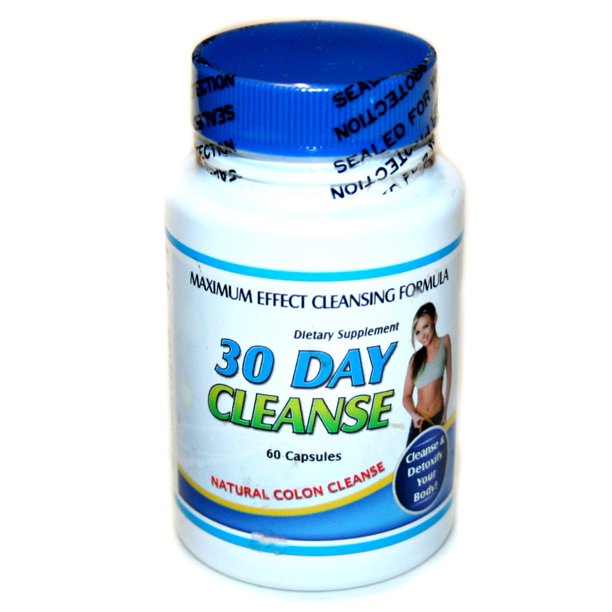 30 Day Cleanse 750Mg 60 Capsule