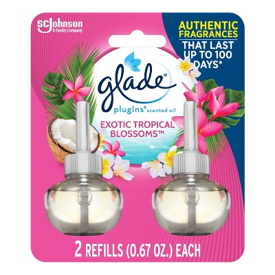 Glade Piso Tropical Blossoms 2xRefill 6/1.34 oz