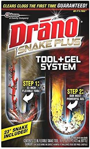 Drano Snake Plus 6/16oz