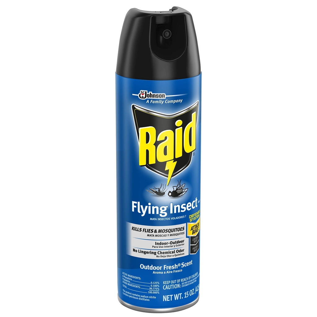 Raid Flying Insect Killer Outdoor Fresh 12/11oz