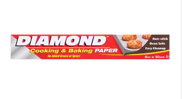 Diamond Baking & Cooking Paper 32.8ft/24pc