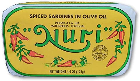 Nuri Spiced Sardines in Olive Oil 24/125gr