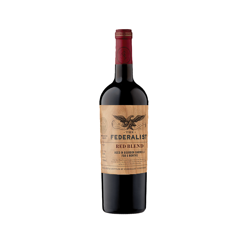 Federalist Bourbon Barrel-Aged Red Blend 12/75Cl