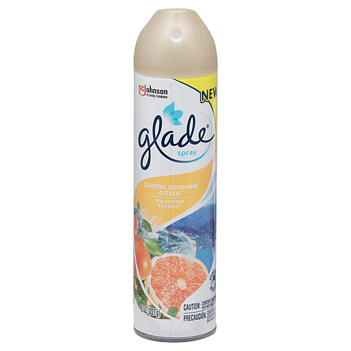 Glade Aerosol Coastal Citrus 6/8.3oz