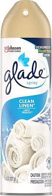 Glade Aerosol Clean Linen 6/8.3oz