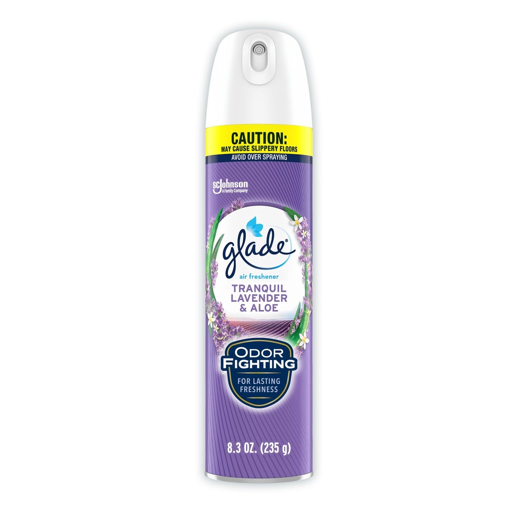 Glade Aerosol Tranquil Lavender 6/8.3oz