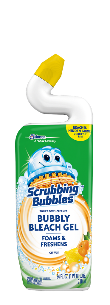 Scrubbing Bubbles Bubbly Bleach Citrus 6/24oz