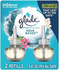 Glade Piso Aqua Waves 2 Refill Value Pack 6/1.34Oz