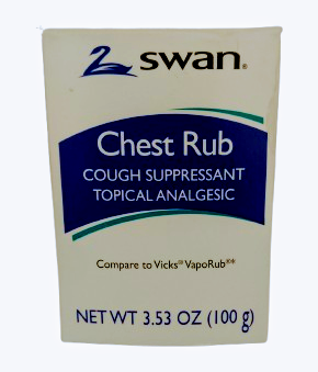 Swan Chest Rub Cough Suppressant 3.53oz