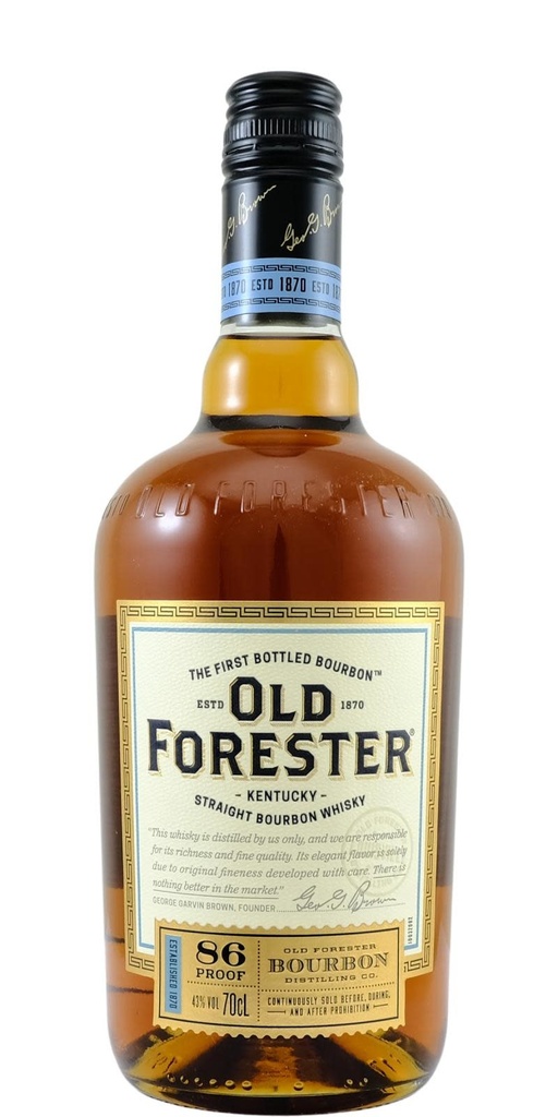 Old Forester Bourbon 86 Proof 12/1L