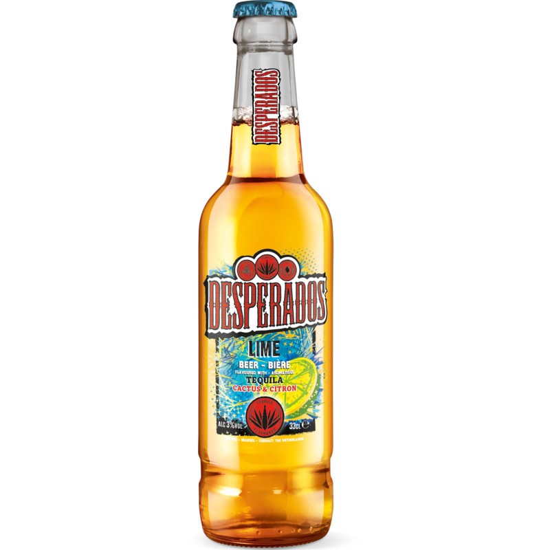 Desperados Lime Bottle 8X3Pk/33cl