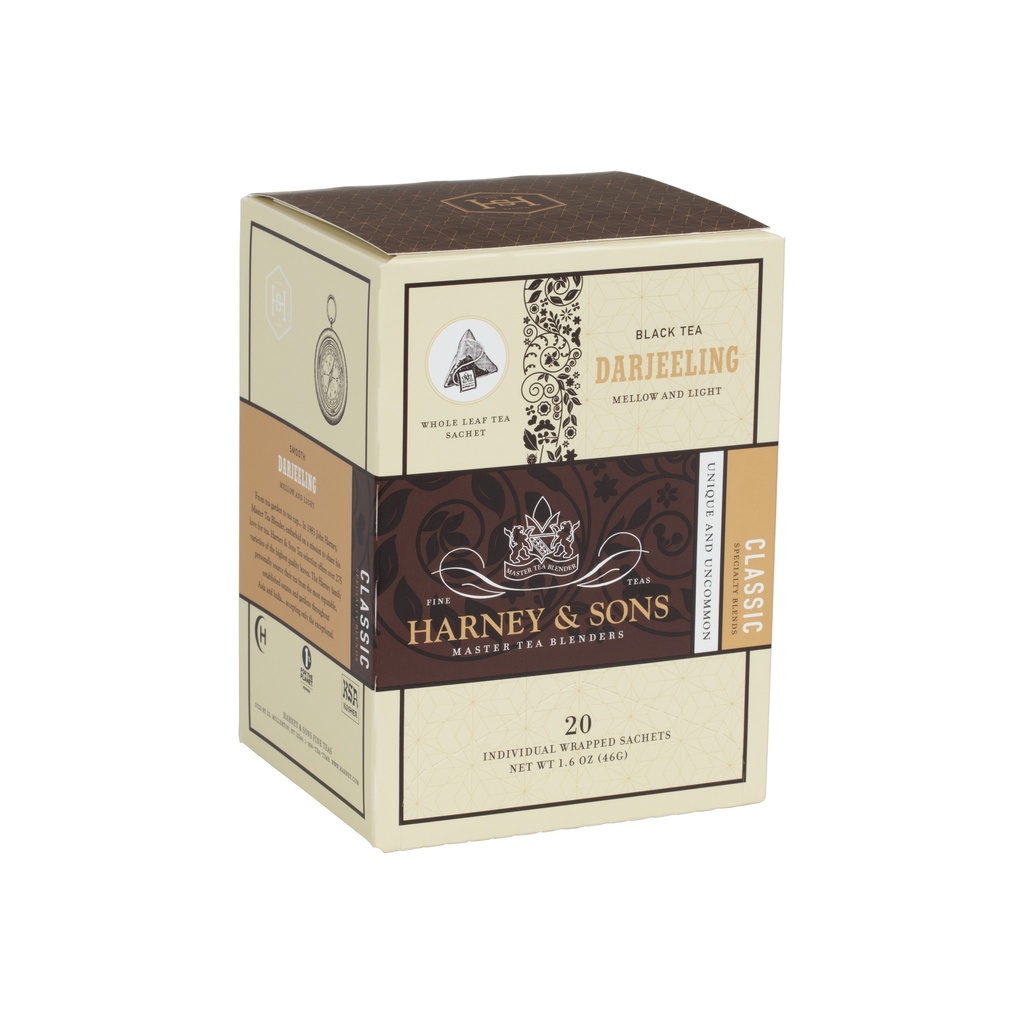 Harney & Sons Darjeeling Tea Wrapped Sachet 1/20pc