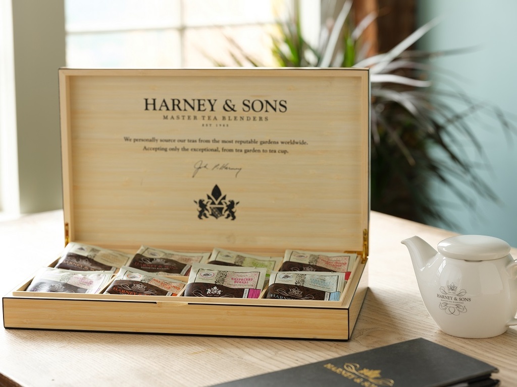 Harney & Sons Bamboo Tea Chest