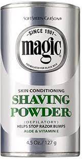 Magic Shaving Powder Plat