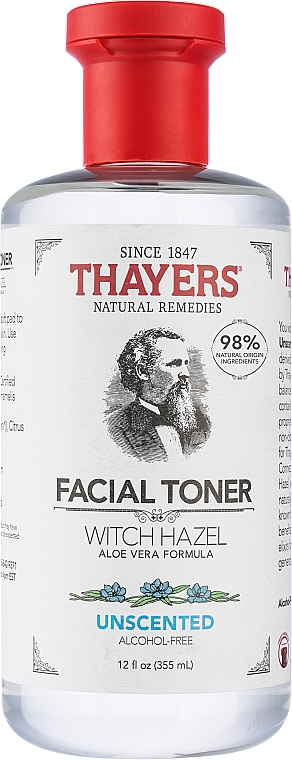 Thayer WitchHazel Toner Unscnted 12oz