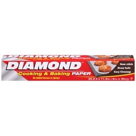 Diamond Cooking & Baking Paper 24/16.4Ft + 3.28Ft