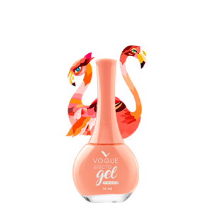 Esmalte Efecto Gel Flamingo
