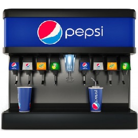 Pepsi Cola Zero Bib 1/3 Gallon