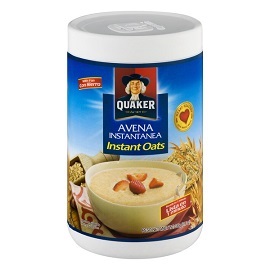 Quaker Fortified Instant Oats & Iron 12/310 Gr