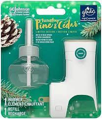 Glade Piso Twinkling Pine Cedar + Warmer 5/0.67Oz