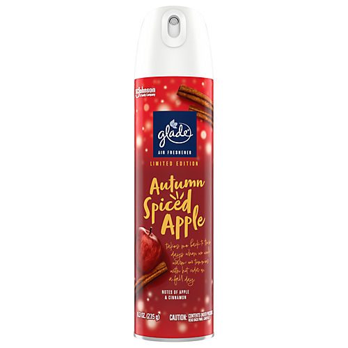 Glade Aerosol Autumn Spiced Apple 6/8.3oz