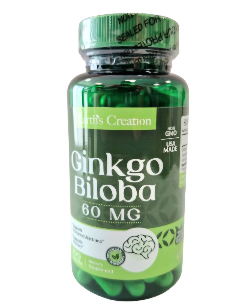 Ginkgo Biloba 60mg 1/100 Tablets