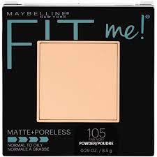 Fitme Matte+Poreless Pwd Fair Ivory #105