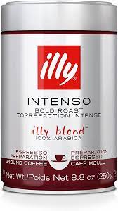 Illy Ground Coffee Espresso Intenso 1/250Gr