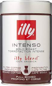 Illy Ground Coffee Filter Intenso 1/250Gr
