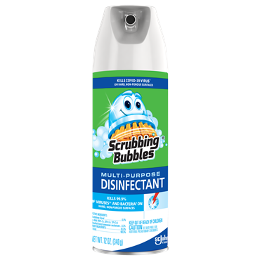 Scrubbing Bubbles Disinfectant Aerosol 12/12Oz