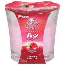 Glade Candle Rose 6/3.4oz