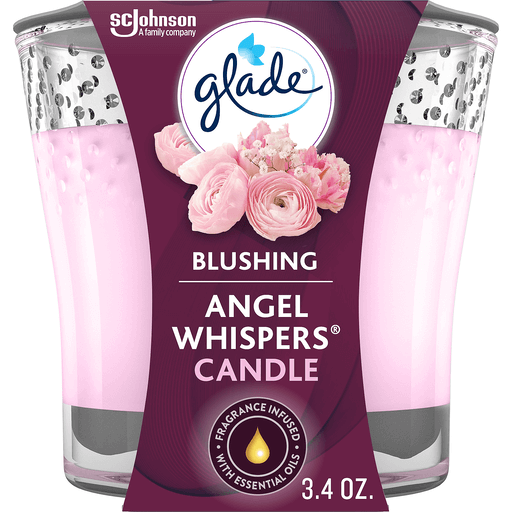 Glade Candle Angel Whispers 6/3.4Oz
