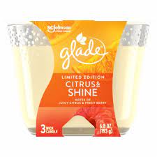 Glade Candle Citrus 3/6.8Oz