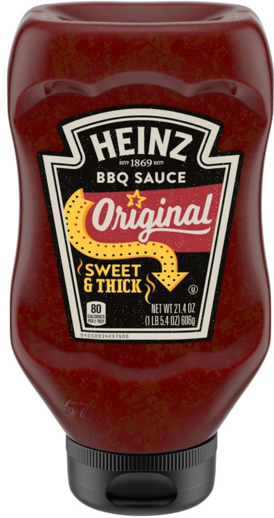 Heinz BBQ Sauce Original Sweet & Thick 6/21.4oz