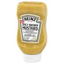 Heinz Spicy Brown Mustard 6/14oz