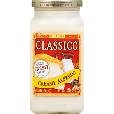 Classico Creamy Alfredo Pasta Sauce 12/15oz