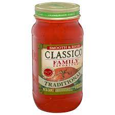 Classico Family Favorites Traditional Pasta Sauce 8/24oz