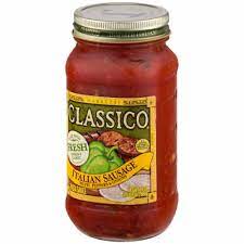 Classico Italian Sausage With Peppers & Onions Pasta Sauce 12/24oz