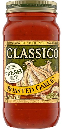 Classico Roasted Garlic Pasta Sauce 12/24oz