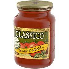 Classico Tomato & Basil Pasta Sauce 12/14oz